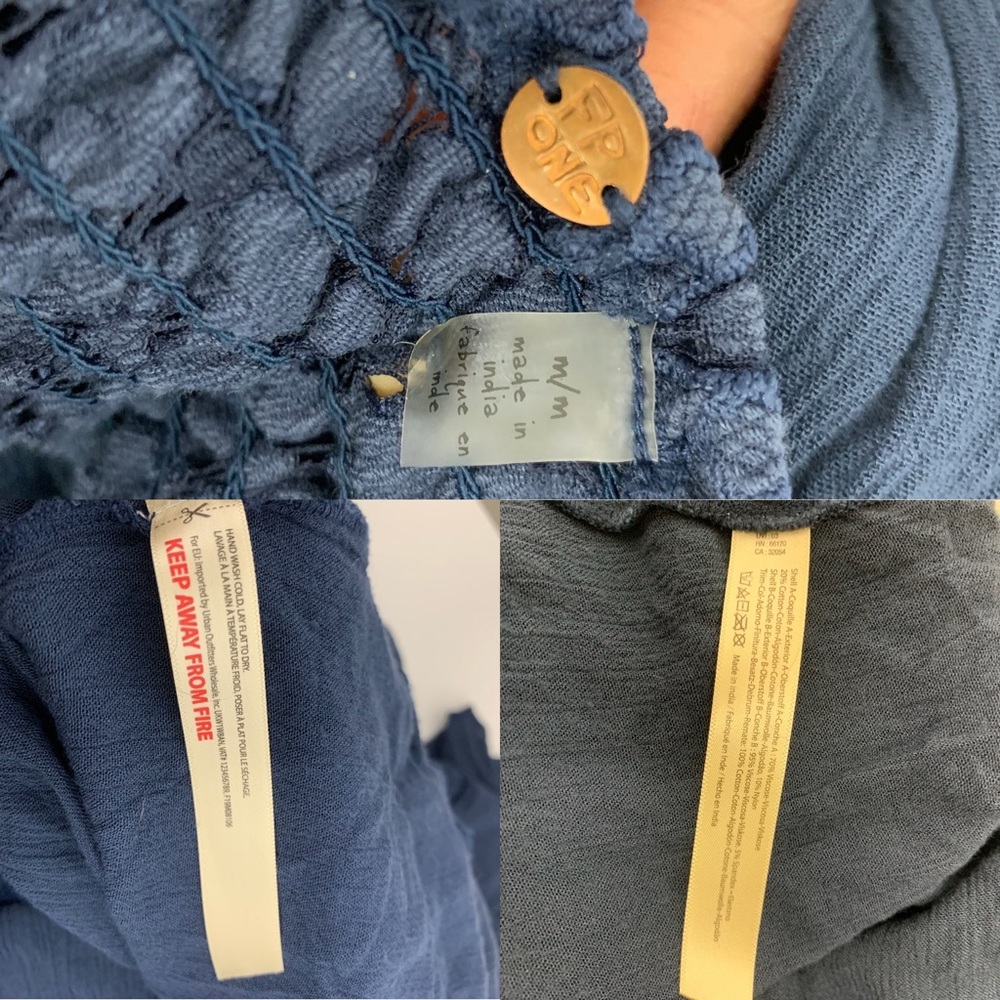 Free People Navy Maxi Dress - Picture 11 of 15